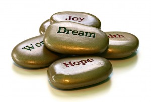 Motivation Message Stones