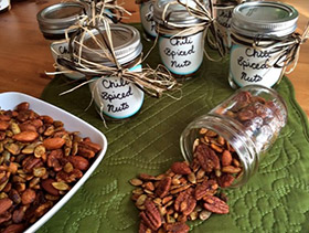 Chili Spiced Nuts