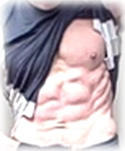 Bob's ripped abs