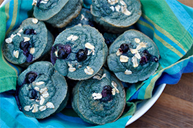 Picture of Blueberry Streusel Fitness Muffins