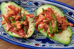 BBQ Chicken Avocado Boats