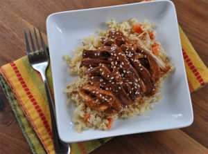 Sweet Garlic Slow Cooker Chicken