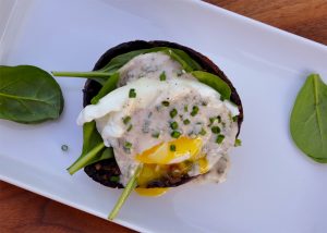 Portobello Eggs Benedict