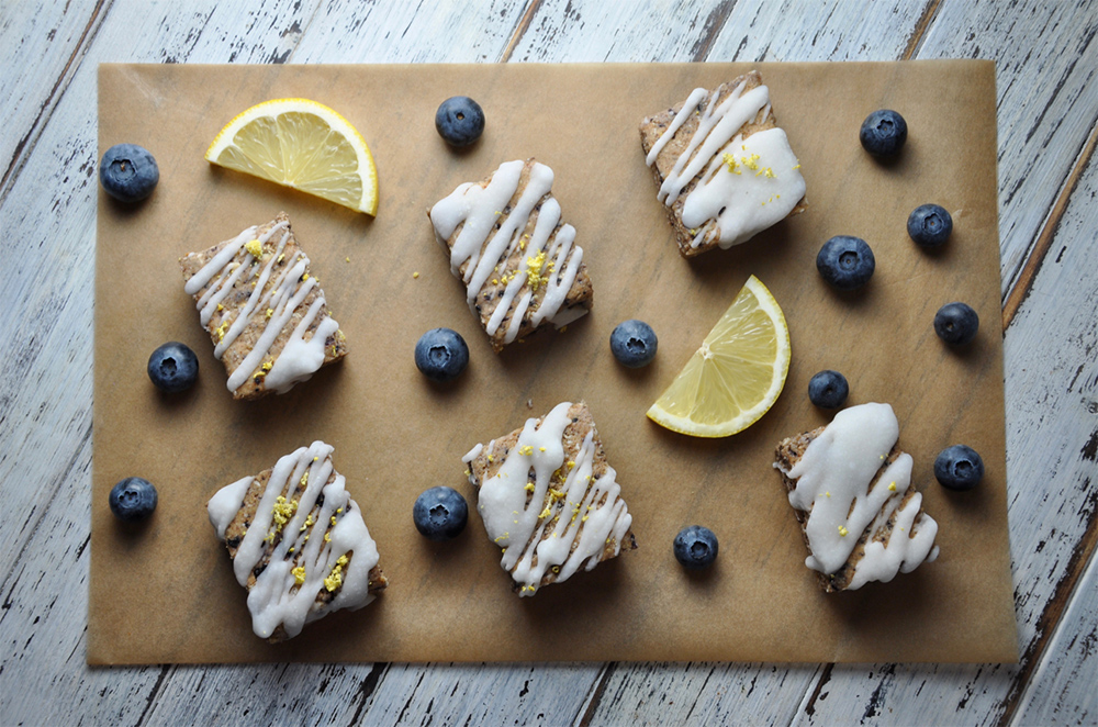 Lemon Blueberry Protein Bar