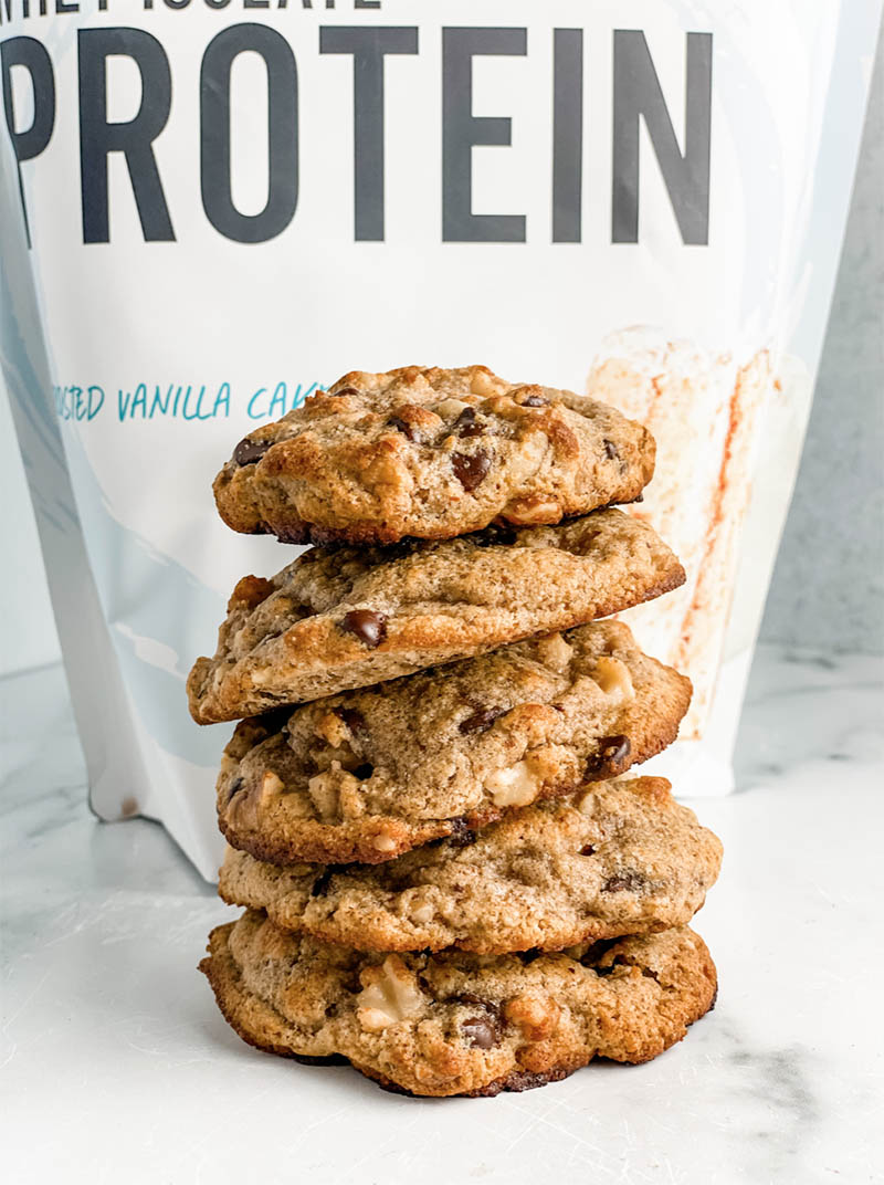 BEST Protein Chocolate Chip Cookies